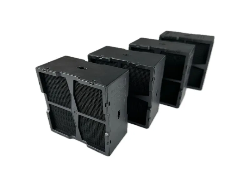 AIR2GO Regenerierbarer Aktivkohlefilter Als für Elica KIT0120952 und FCB0132356B Combohob 40553804814 Stück< Unterbauhauben|Dunstabzugshauben-Filter