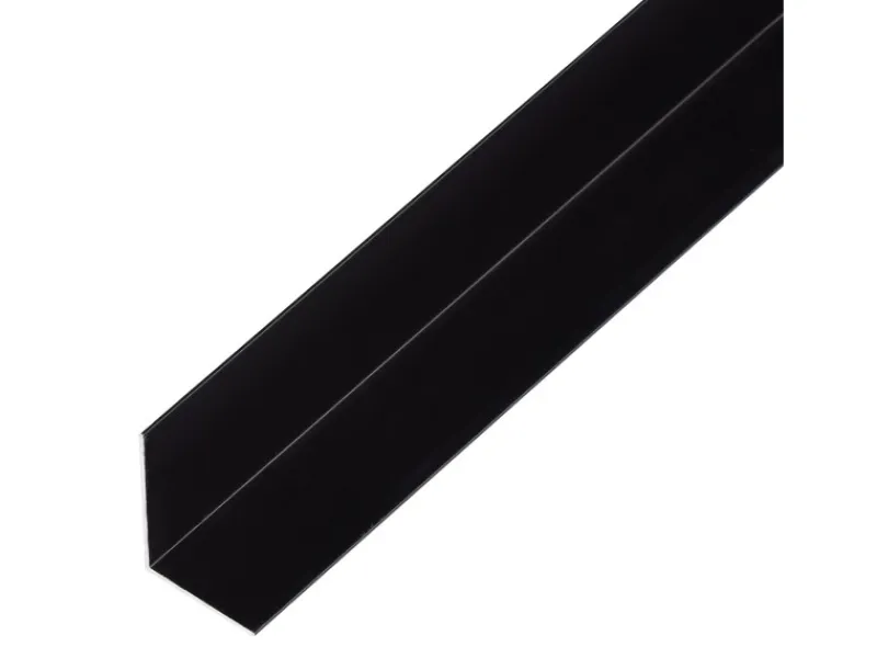 Hot Alberts Winkelprofil Aluminium Schwarz 30 mm x 30 mm x 2000 mm