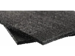Allzweckgummimatte 200 cm x 100 cm x 0,5 cm Schwarz< Waschmaschinen
