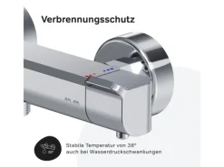 Einhebelmischer<AM.PM Duscharmatur Thermostat Flash FNA40000