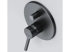 Einhebelmischer<AM.PM Einhand-Mischbatterie Brausearmatur Unterputz, Wandthermostat, Thermostat Dusche FXB45022 X-Joy S  