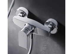 AM.PM Einhebel Duscharmatur Brausearmatur aus Messing Brausebatterie Flash FNA20000 Chrom< Einhebelmischer