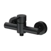 Einhebelmischer<AM.PM Einhebel Duscharmatur X-Joy S Brausearmatur aus Messing Brausebatterie Spike FPA20022 Schwarz