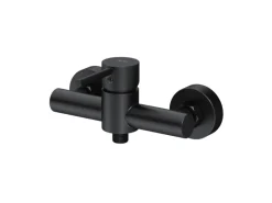 Einhebelmischer<AM.PM Einhebel Duscharmatur X-Joy S Brausearmatur aus Messing Brausebatterie Spike FPA20022 Schwarz