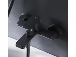 AM.PM Einhebel Wannenarmatur Brausearmatur Flash Aufputz FNA10022 Schwarz< Einhebelmischer