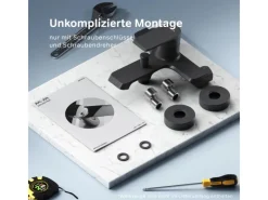 AM.PM Einhebel Wannenarmatur Brausearmatur Flash Aufputz FNA10022 Schwarz< Einhebelmischer