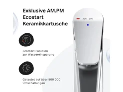 Einhebelmischer<AM.PM Einhebel Waschtischarmatur Hit Wasserhahn Bad aus Messing FTA02800 Chrom
