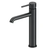 AM.PM Einhebel Waschtischarmatur Spike Wasserhahn Bad aus Messing FPA92022 Schwarz< Einhebelmischer