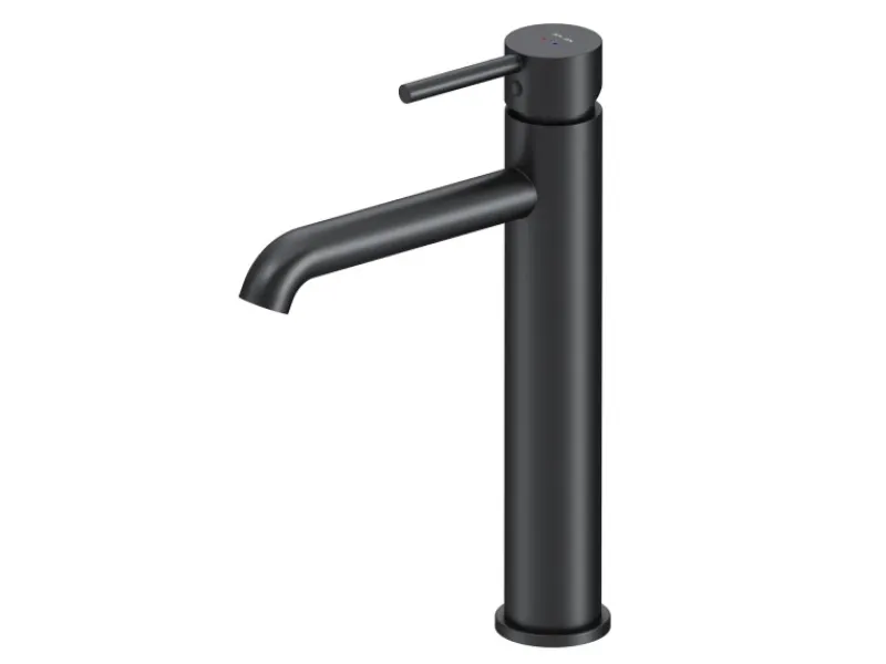 AM.PM Einhebel Waschtischarmatur Spike Wasserhahn Bad aus Messing FPA92022 Schwarz< Einhebelmischer