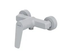 Hot AM.PM Einhebel-Duscharmatur Gem Brausearmatur aus Messing, Brausebatterie Wasserhahn Bad FTA20033 Weiß