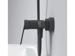 Einhebelmischer<AM.PM Einhebel-Duscharmatur Gem Brausearmatur aus Messing, Brausebatterie Wasserhahn Bad FTA20022