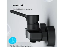 AM.PM Einhebel-Duscharmatur X-Joy S Brausearmatur aus Messing, Brausebatterie Wasserhahn Bad FXB20022< Einhebelmischer