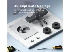 AM.PM Einhebel-Duscharmatur X-Joy S Brausearmatur aus Messing, Brausebatterie Wasserhahn Bad FXB20022< Einhebelmischer