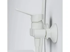 New AM.PM Einhebel-Duscharmatur Hit Brausearmatur aus Messing, Mischbatterie Brausebatterie Wasserhahn Bad FXA20033 Weiß