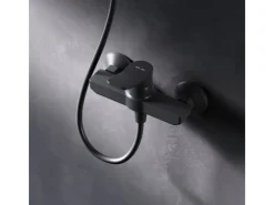 AM.PM Einhebel-Duscharmatur Hit Brausearmatur aus Messing, Mischbatterie Brausebatterie Wasserhahn Bad FXA20022< Einhebelmischer