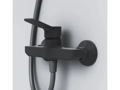 AM.PM Einhebel-Duscharmatur Hit Brausearmatur aus Messing, Mischbatterie Brausebatterie Wasserhahn Bad FXA20022< Einhebelmischer