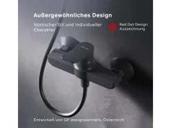AM.PM Einhebel-Duscharmatur Hit Brausearmatur aus Messing, Mischbatterie Brausebatterie Wasserhahn Bad FXA20022< Einhebelmischer