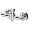 AM.PM Einhebel-Duscharmatur Spike Brausearmatur aus Messing, Brausebatterie Wasserhahn Bad FPA20000 Chrom< Einhebelmischer