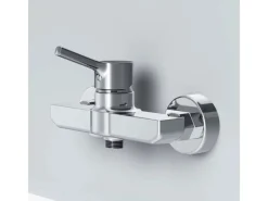 AM.PM Einhebel-Duscharmatur X-Joy S Brausearmatur aus Messing, Brausebatterie Wasserhahn Bad FXB20000  < Einhebelmischer