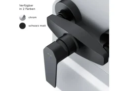 Einhebelmischer<AM.PM Einhebel-Duscharmatur Gem Brausearmatur aus Messing, Brausebatterie, Wasserhahn Bad FGA20022