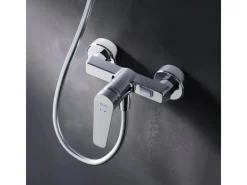 Discount AM.PM Einhebel-Duscharmatur Hit Brausearmatur aus Messing, Brausebatterie Wasserhahn Bad FTA20000 Chrom