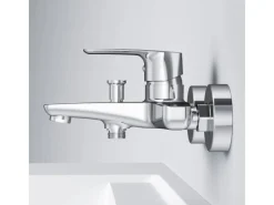 AM.PM Einhebel-Wannenarmatur / Brausearmatur,  Wasserhahn Bad, Wannenbatterie FGA10000 Gem Aufputz< Einhebelmischer
