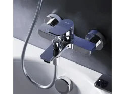 Best AM.PM Einhebel-Wannenarmatur / Brausearmatur,  Wasserhahn Bad, Wannenbatterie FXA10000 X-Joy Aufputz Chrom