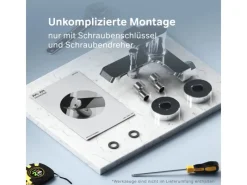 AM.PM Einhebel-Wannenarmatur / Brausearmatur,  Wasserhahn Bad, Wannenbatterie FNA10000 Flash Aufputz Chrom< Einhebelmischer