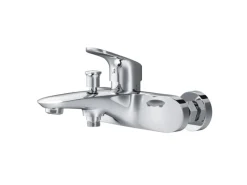 AM.PM Einhebel-Wannenarmatur / Brausearmatur,  Wasserhahn Bad, Wannenbatterie FLA10000 Like Aufputz Chrom< Einhebelmischer