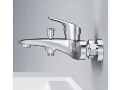 AM.PM Einhebel-Wannenarmatur / Brausearmatur,  Wasserhahn Bad, Wannenbatterie FLA10000 Like Aufputz Chrom< Einhebelmischer