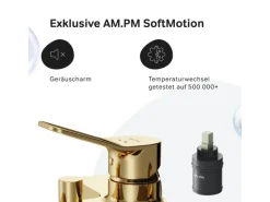 AM.PM Einhebel-Wannenarmatur / Brausearmatur X-Joy Aufputz< Einhebelmischer