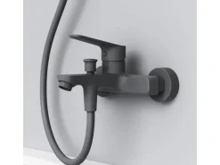 AM.PM Einhebel-Wannenarmatur / Brausearmatur,  Wasserhahn Bad, Wannenbatterie FTA10022 Hit Aufputz< Einhebelmischer