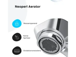 AM.PM Einhebel-Wannenarmatur / Brausearmatur,  Wasserhahn Bad, Wannenbatterie FTA10000 Hit Aufputz< Einhebelmischer