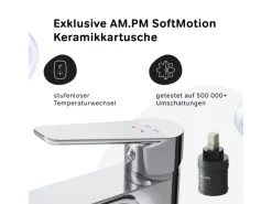 Clearance AM.PM Einhebel-Waschbeckenarmatur Hit Chrom