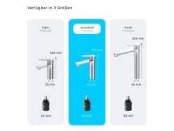 Clearance AM.PM Einhebel-Waschbeckenarmatur Hit Chrom