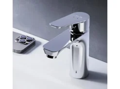 AM.PM Einhebel-Waschtischarmatur Hit Wasserhahn Bad FTA02100 Chrom< Einhebelmischer