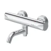 Einhebelmischer<AM.PM Thermostat Duscharmatur Hit Brausearmatur aus Messing Mischbatterie Duschthermostat FTA50000 Chrom