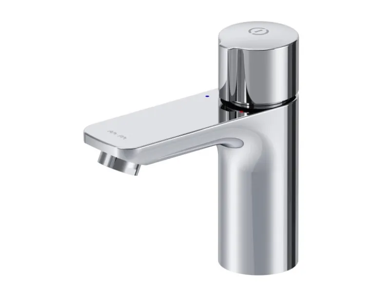 Best AM.PM TouchReel Waschtischarmatur, Wasserhahn Bad aus Messing, Waschbecken Armatur, Mischbatterie X-Joy FXT02500 Chrom
