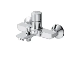 Einhebelmischer<AM.PM Wannenarmatur X-Joy TouchReel Mischbatterie Badewanne FXT10500 Chrom