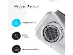 Einhebelmischer<AM.PM Wannenarmatur X-Joy TouchReel Mischbatterie Badewanne FXT10500 Chrom
