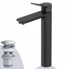 Sale AM.PM Waschtischarmatur Hoch mit Klick-Ablaufgarnitur, Waschbecken Armatur, Mischbatterie FXA92222 X-Joy Schwarz