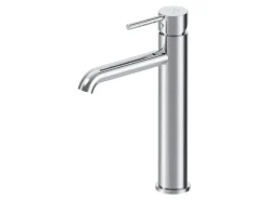 Outlet AM.PM Waschtischarmatur mit hohem Auslauf Spike Wasserhahn Bad aus Messing, Mischbatterie FPA92000 Chrom