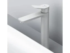 Best AM.PM Waschtischarmatur mit hohem Auslauf, Waschbecken Armatur, Mischbatterie FXA92033 X-Joy Wasserhahn Bad Weiß