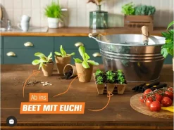 Töpfe<Anzuchttöpfe rund 6 cm Ø 24 Stück