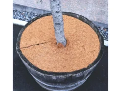 Aquagart 1 Kokos Mulchscheibe 45cm Kokofasermatte Kokosfaser Pflanzenschutzmatte< Töpfe