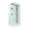 Online AcquaVapore AquaVapore Dampfdusche Duschtempel Sauna Dusche Duschkabine D38-00R2 80x80 cm
