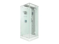 AcquaVapore AquaVapore Dampfdusche Duschtempel Sauna Dusche Duschkabine D38-00R3-EC 80x80 cm< Einhebelmischer
