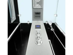 AcquaVapore AquaVapore Dampfdusche Duschtempel Sauna Dusche Duschkabine D38-13L3 90x90 cm< Einhebelmischer