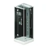 AcquaVapore Einhebelmischer<AquaVapore Dampfdusche Duschtempel Sauna Dusche Duschkabine D38-23L2-EC 100x100