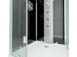 AcquaVapore Einhebelmischer<AquaVapore Dampfdusche Duschtempel Sauna Dusche Duschkabine D38-03L2 80x80 cm